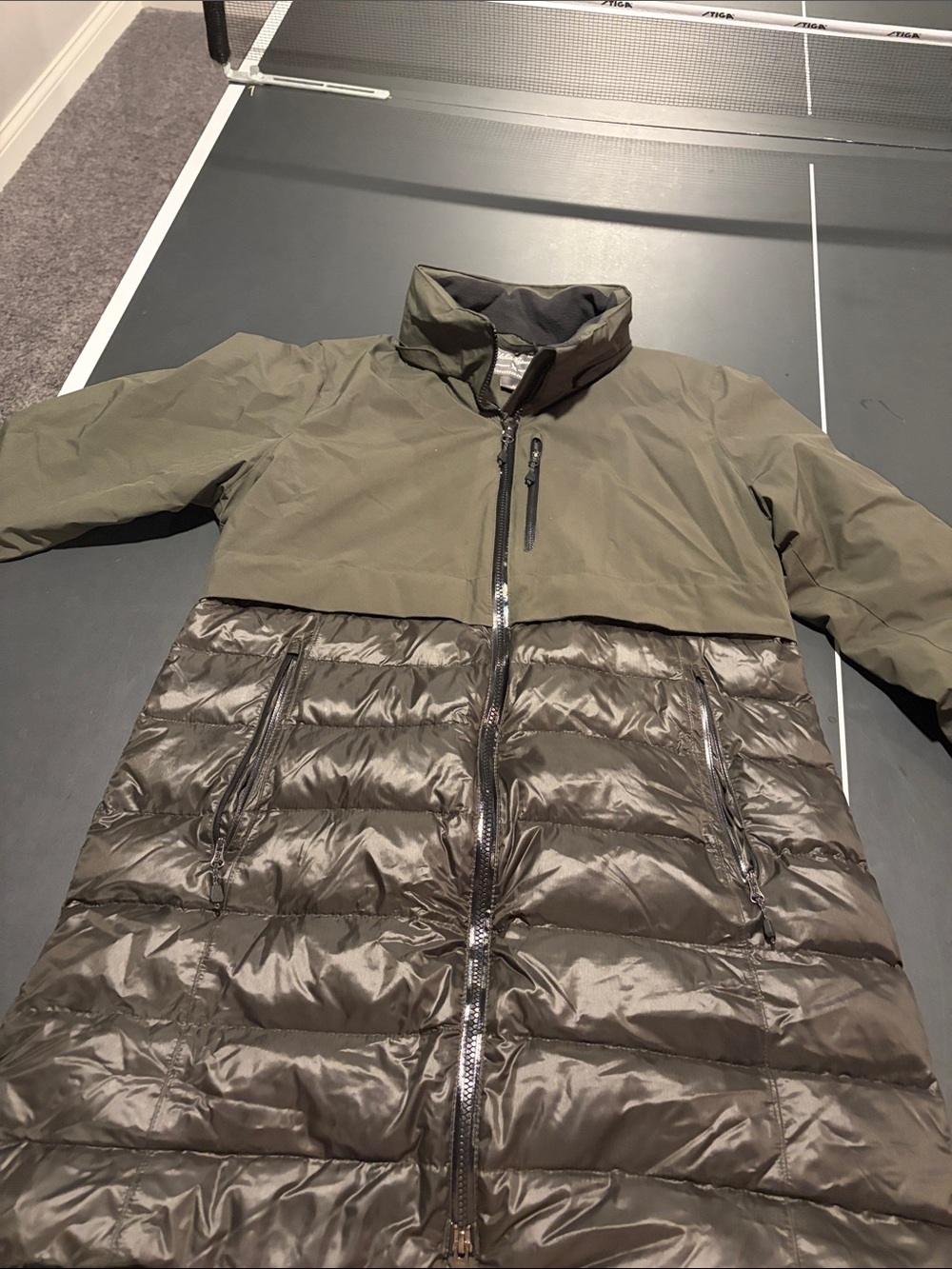 Eddie Bauer green women’s coat